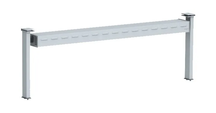 Rampe avec Lumière Chaude par Céramique - L 1085 x P 142 mm