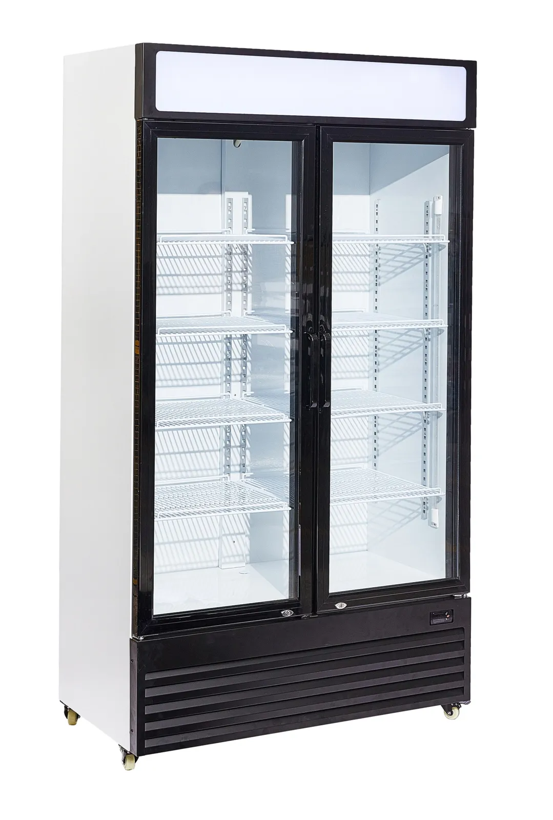 Vitrine Réfrigérée à Boissons 2 Portes Vitrées - 750 L