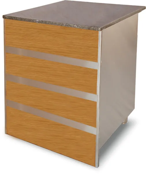 Meuble Caisse - L 800 x P 800 mm