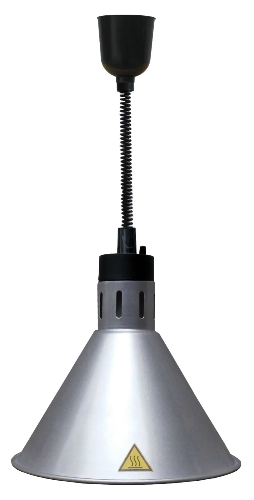 Lampe Chauffante Conique - Argent