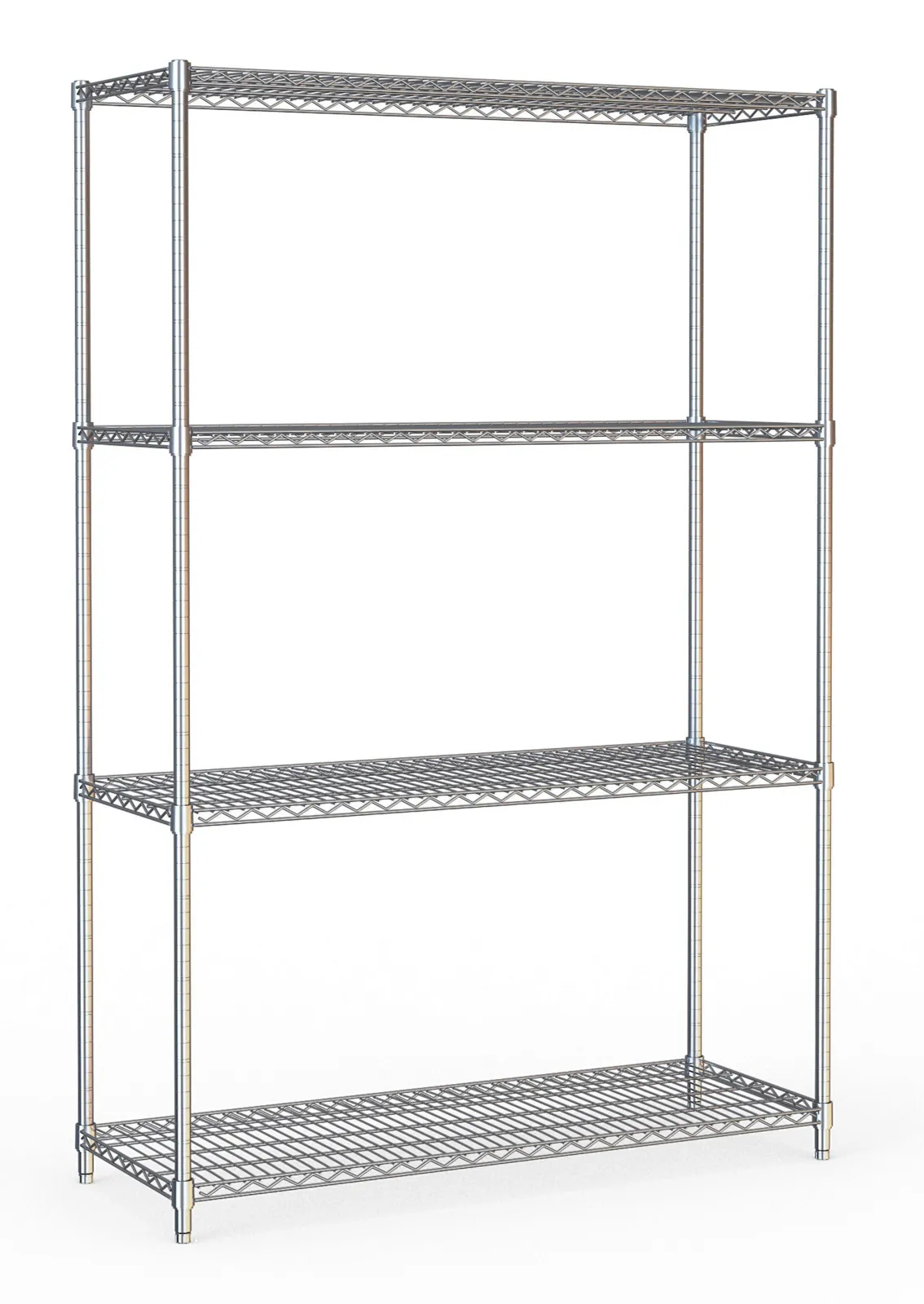 Etagère 4 Niveaux Démontable - L 1200 x P 450 mm