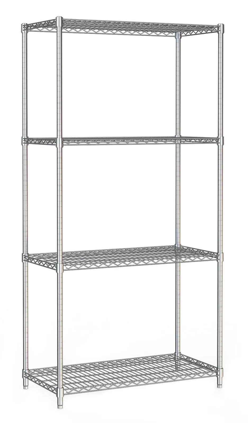 Etagère 4 Niveaux Démontable - L 900 x P 450 mm