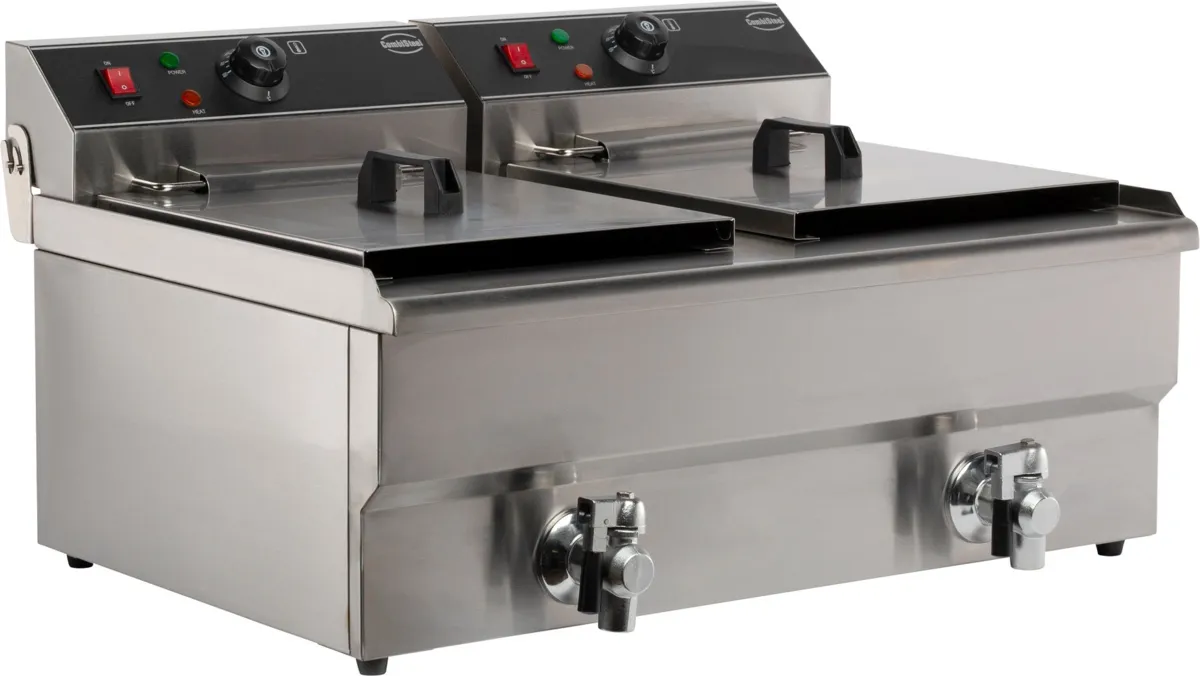 Friteuse Electrique à Poser - 2 x 10 L