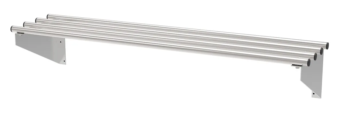Etagère Murale Barreaudée avec Equerres - L 1200 x P 300 mm