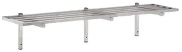 Etagère Murale Barreaudée avec Support - L 2000 x P 300 mm