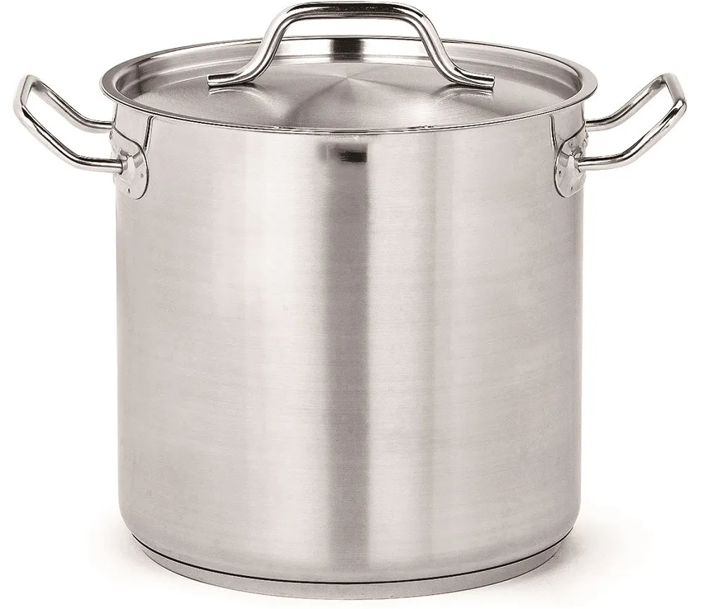 Marmite en Inox avec Couvercle - Ø 40 - 50 L