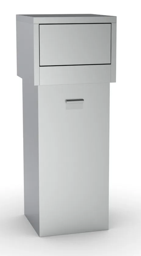 Poubelle en Inox - 80 L