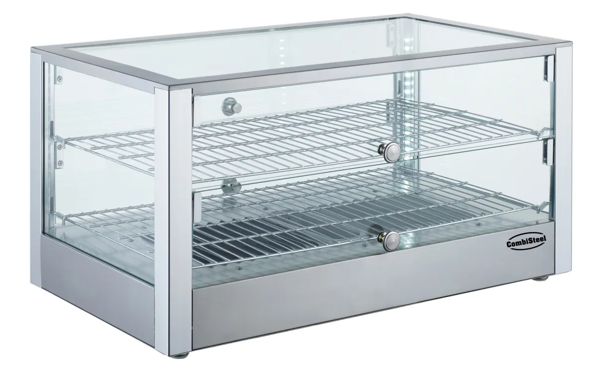 Vitrine Chauffante à Poser - 80 L