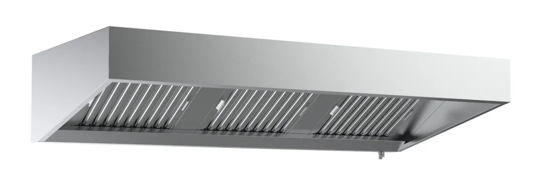 Hotte avec Led - Profondeur 950 - 2000 mm