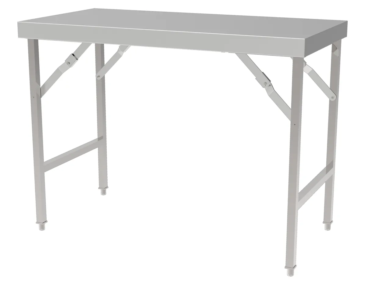 Table Inox Pliante - L 1800 x P 700 mm