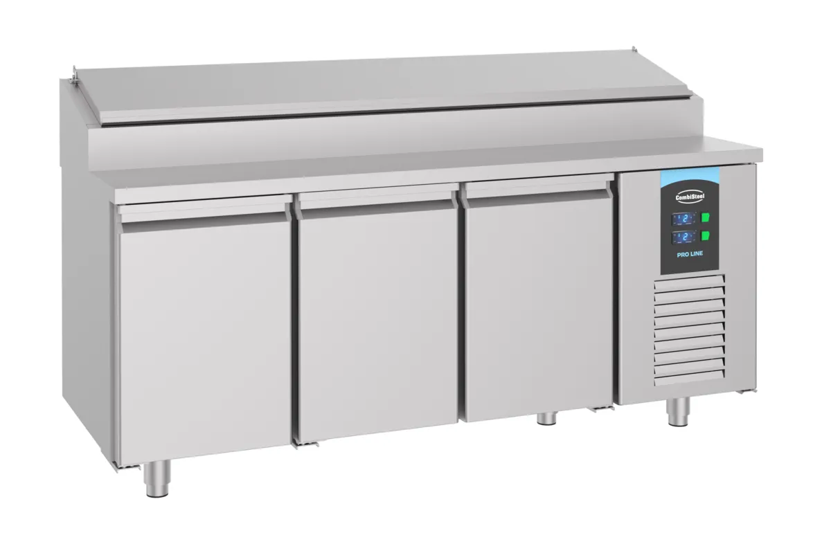 Saladette Réfrigérée à 3 Portes - 10 GN 1/3
