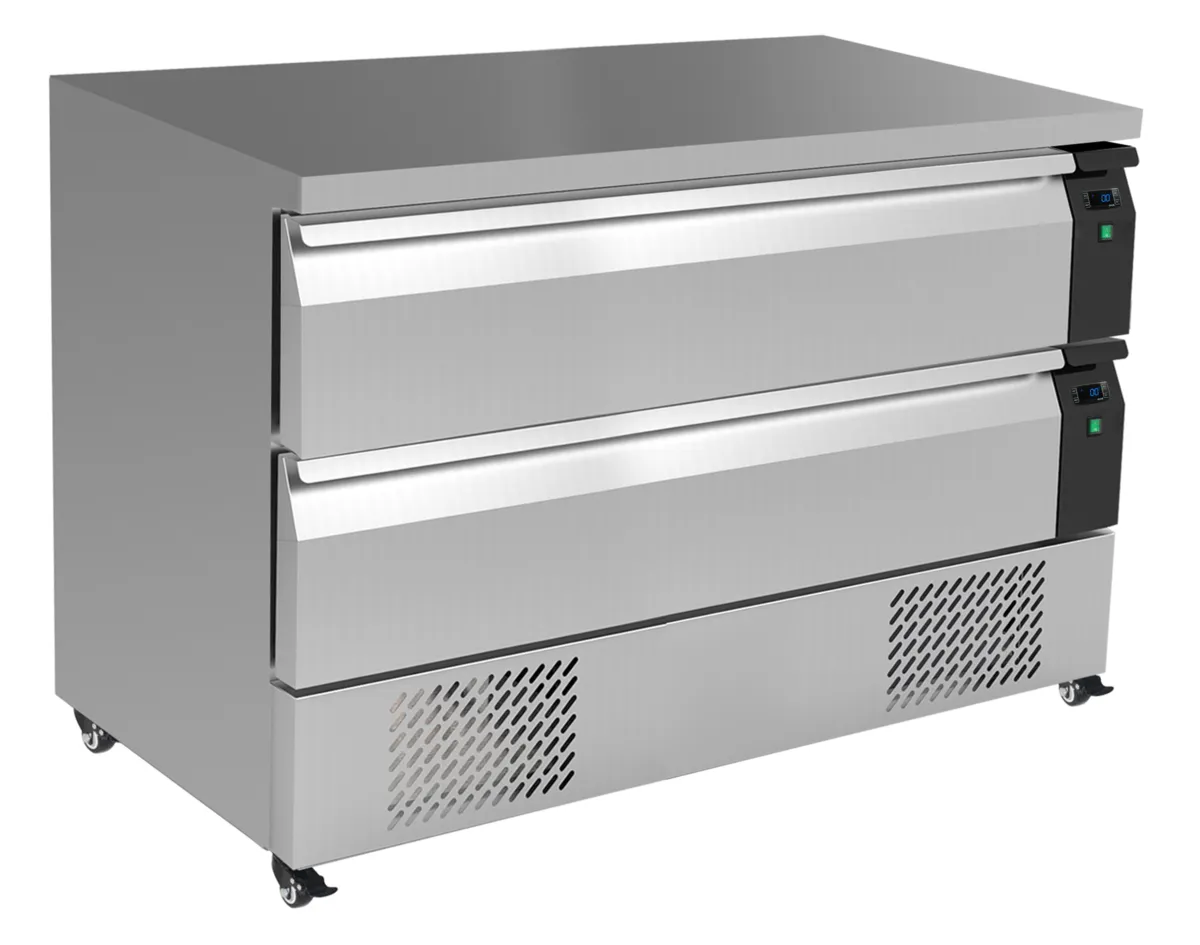 Soubassement Réfrigéré Positif et Négatif - 6 GN 1/1 - 265 L