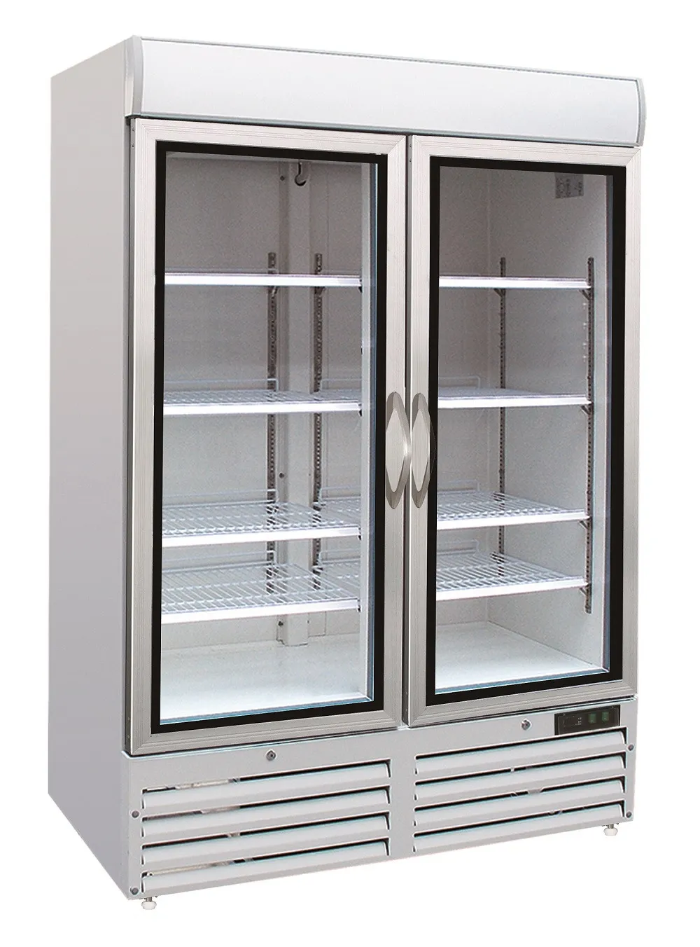 Armoire Réfrigérée Négative à 2 Portes Vitrées - 920 L