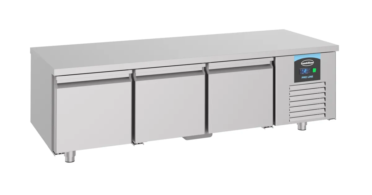 Table Réfrigérée Positive GN 1/1 à 3 Portes - 280 L