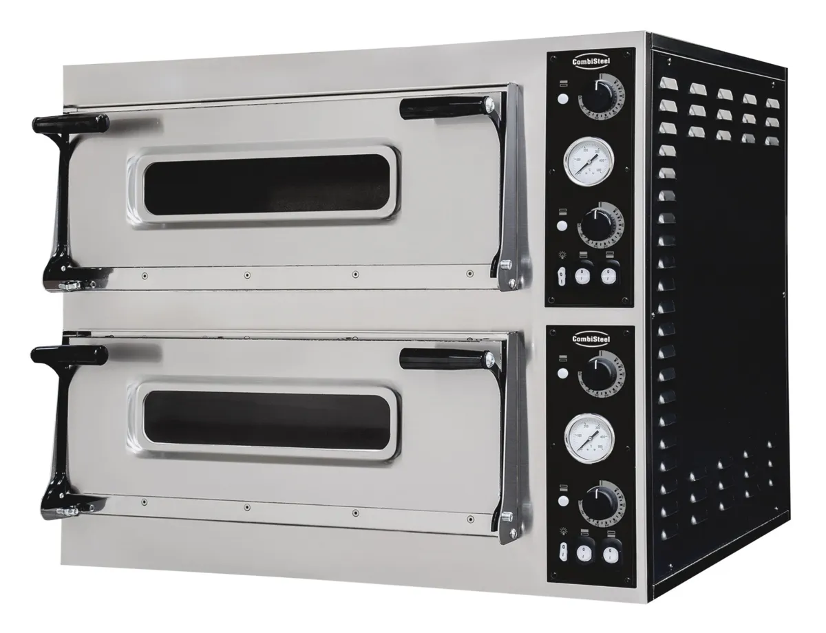 Four à Pizza à 2 Chambres - 2 x 4 Pizzas - 400 V