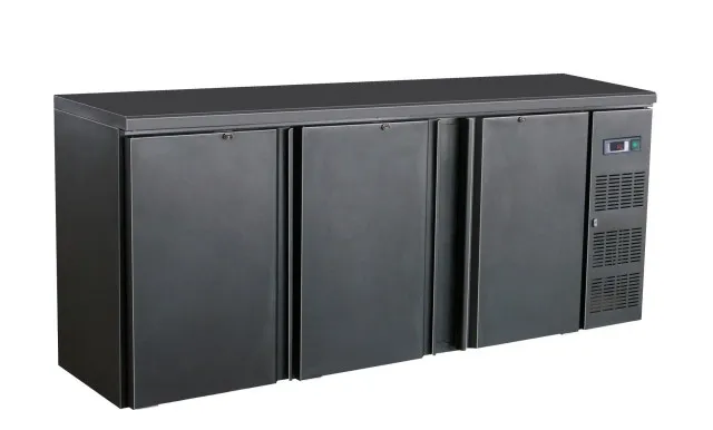 Arrière-Bar Réfrigéré à 3 Portes - 537 L