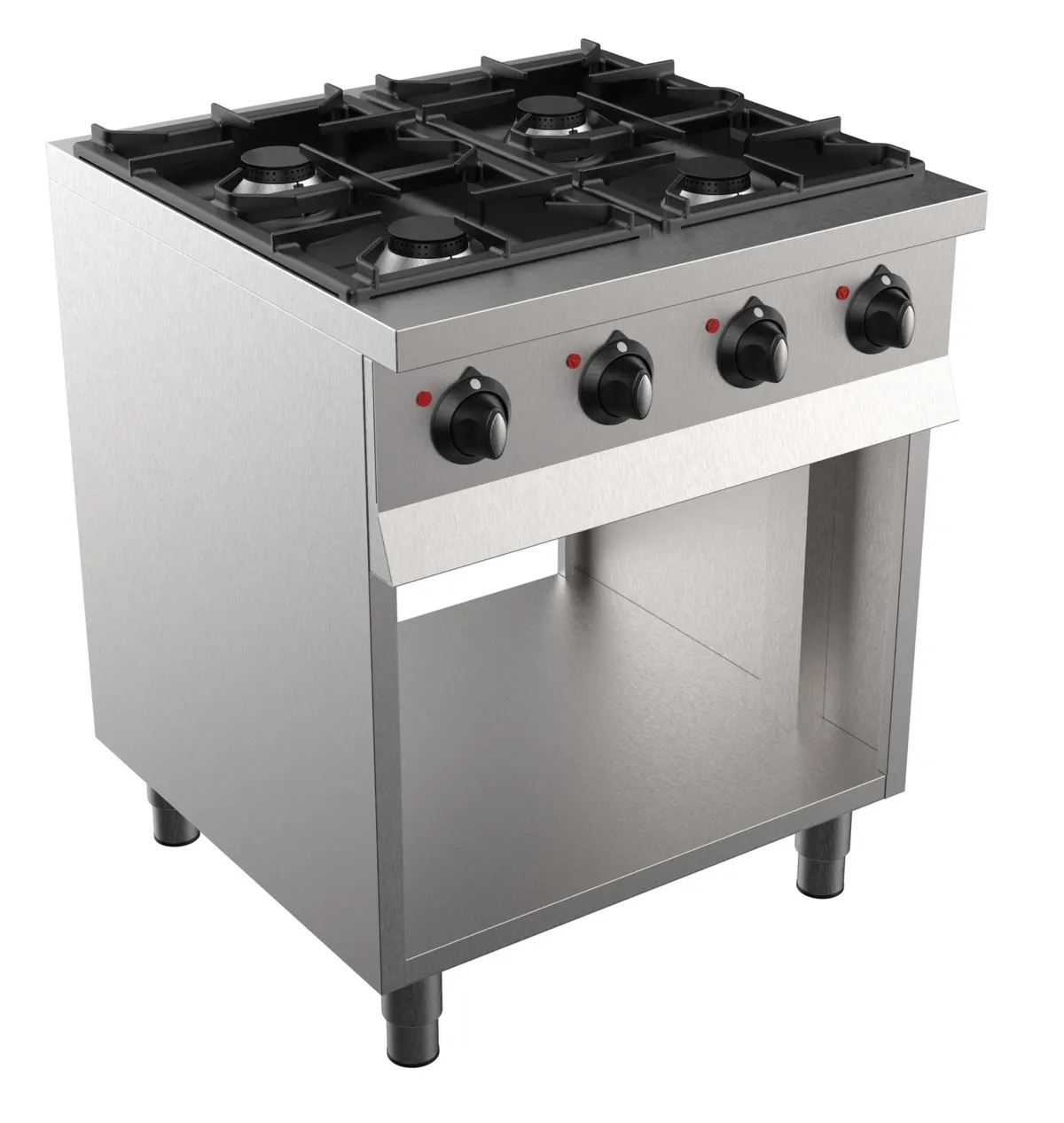 Fourneau Professionnel 700 - 4 Brûleurs