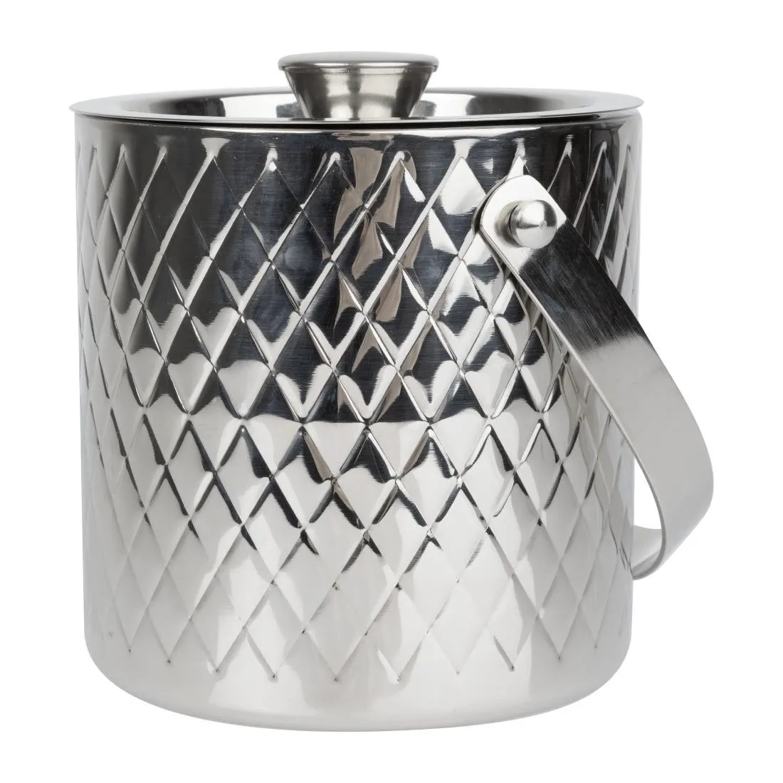 Seau à Glace en Inox Double Paroi - 2 L