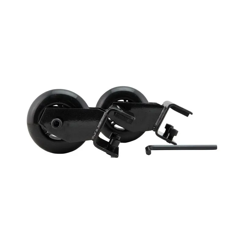 Roulette pour Présentoir Éclairé Led Noir - Lot de 2