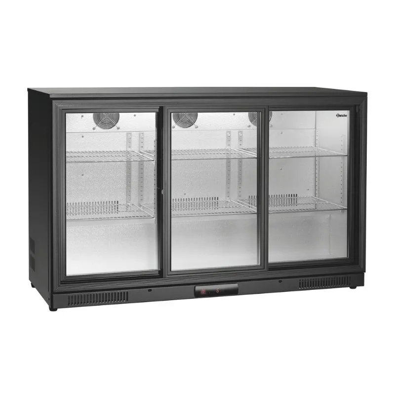 Arrière Bar Réfrigéré 3 Portes Vitrées - 270 L