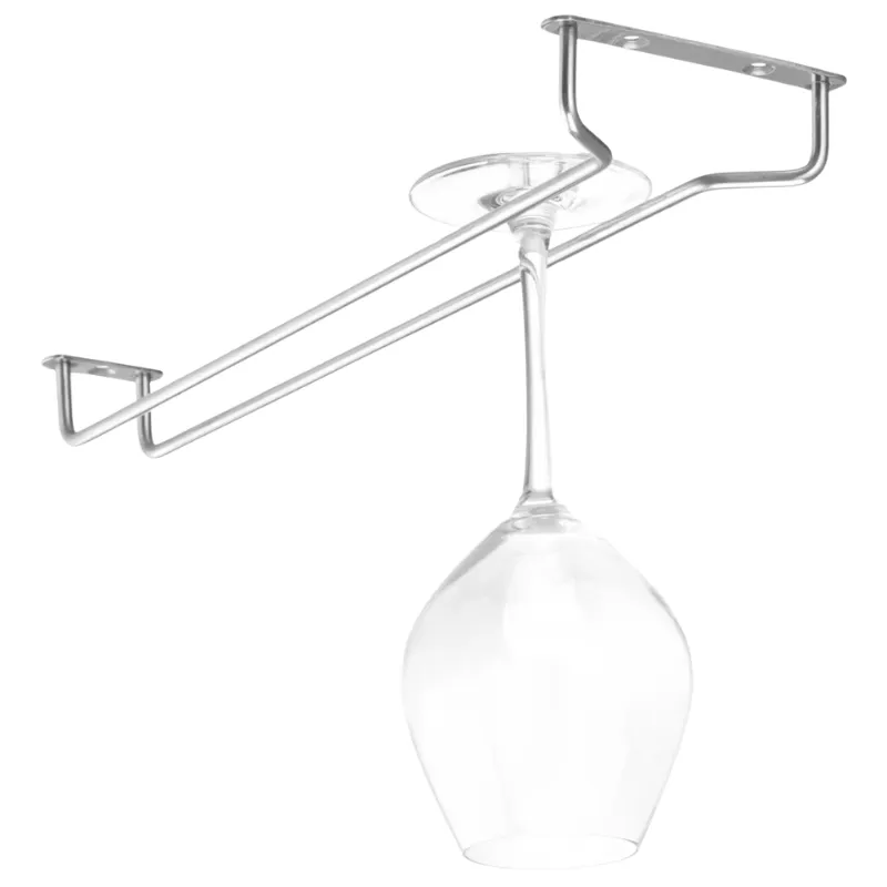 Support de Verres Inox - 1 Rangée