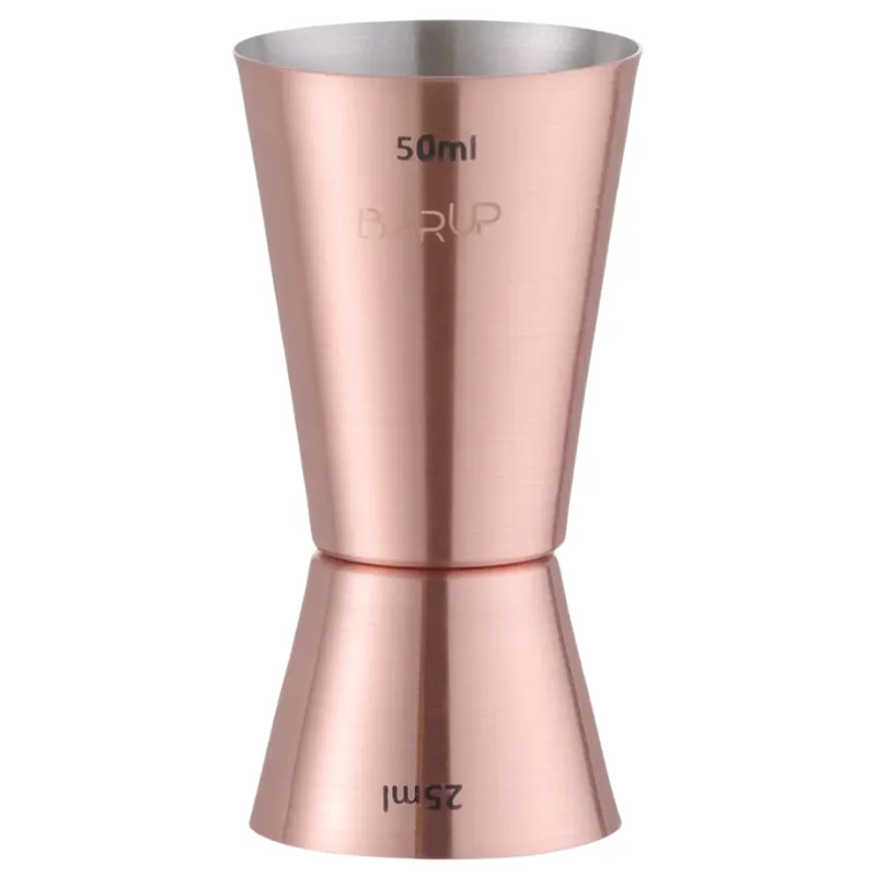 Doseur Double Cuivré - 25 et 50 mL