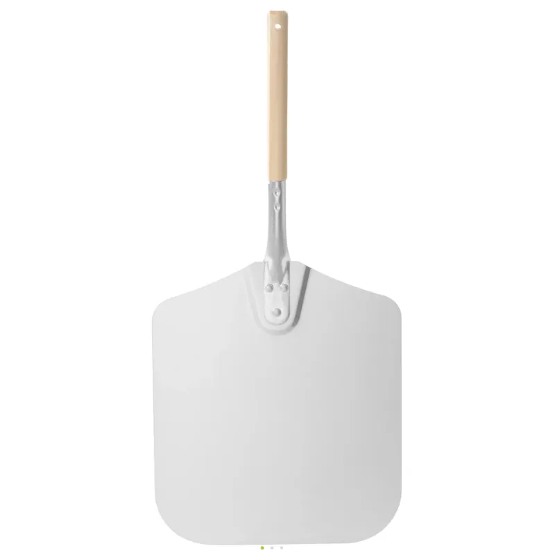 Pelle à Pizza Carrée avec Manche Court - 355x710 mm