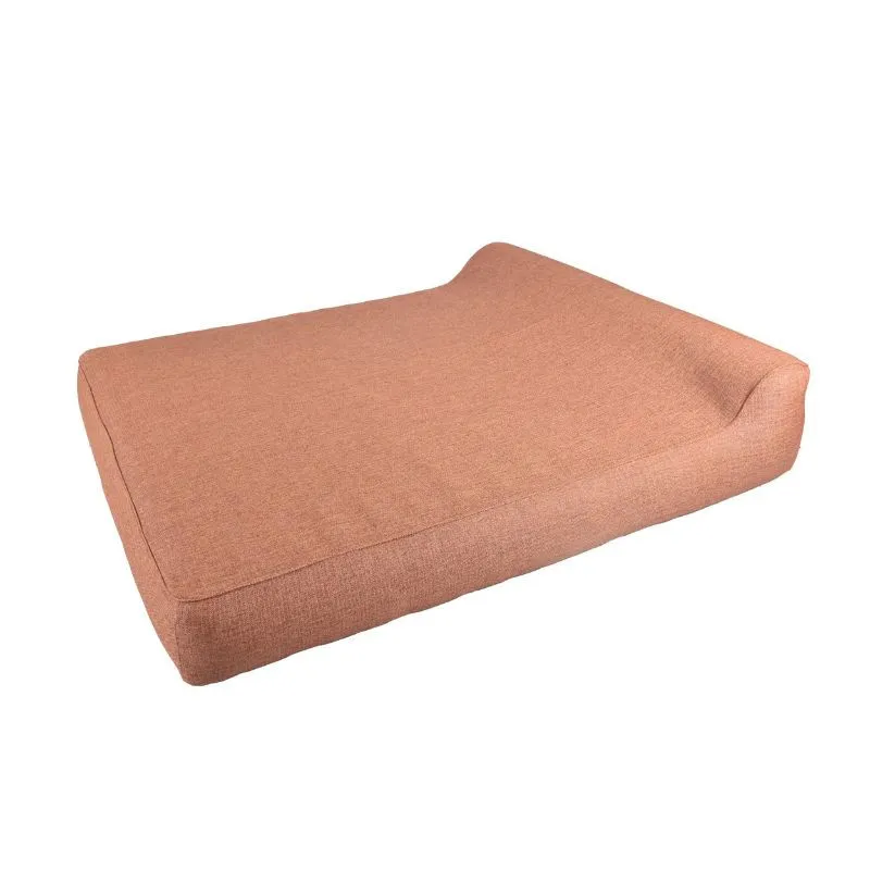 Chaise Longue Gonflable Double avec Dossier Alcudia – Terracotta