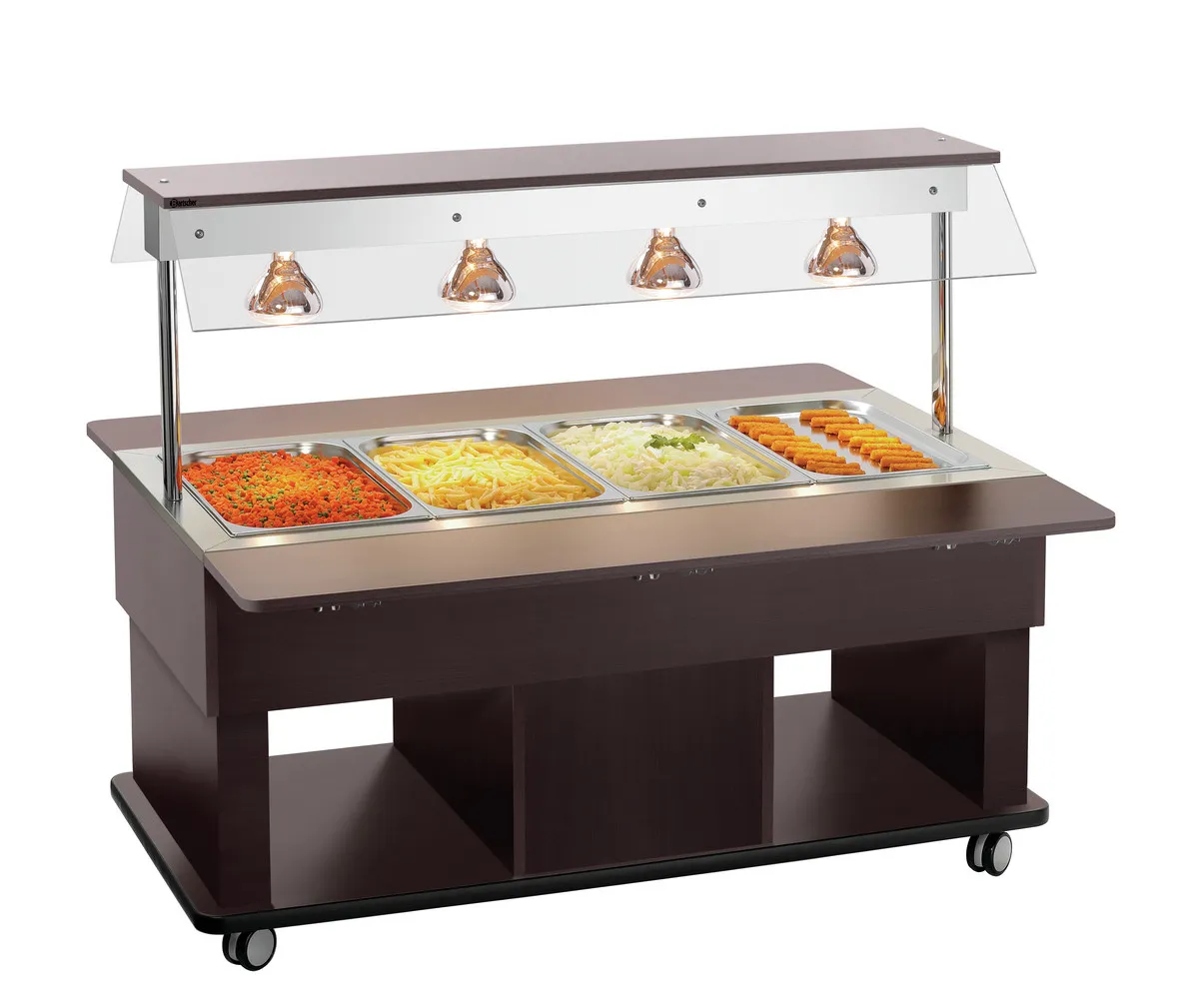 Chariot Buffet Chaud Enfant - 4 x GN 1/1