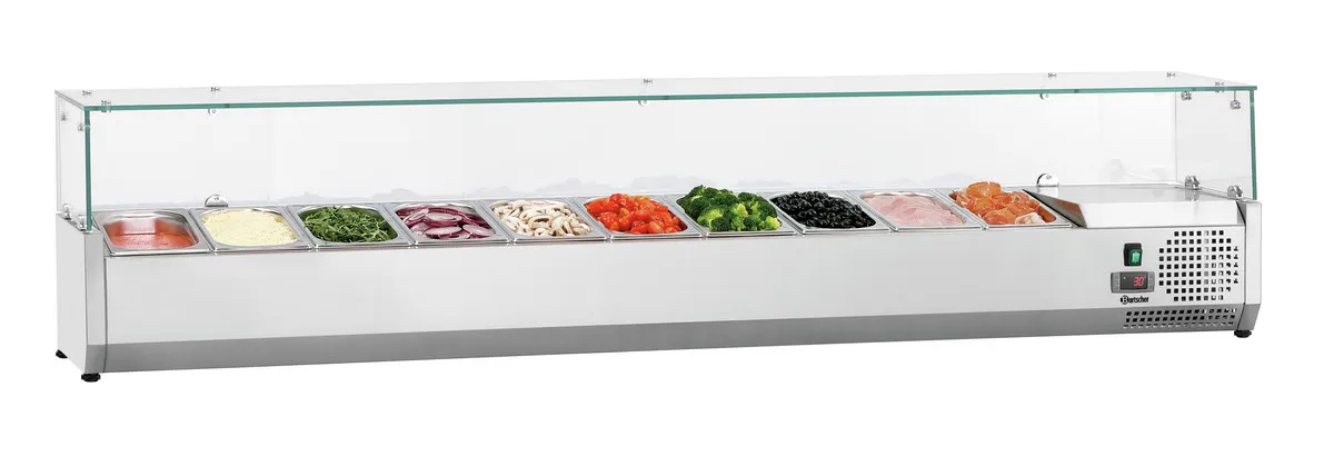 Saladette Réfrigérée à Poser - 10 x GN 1/4