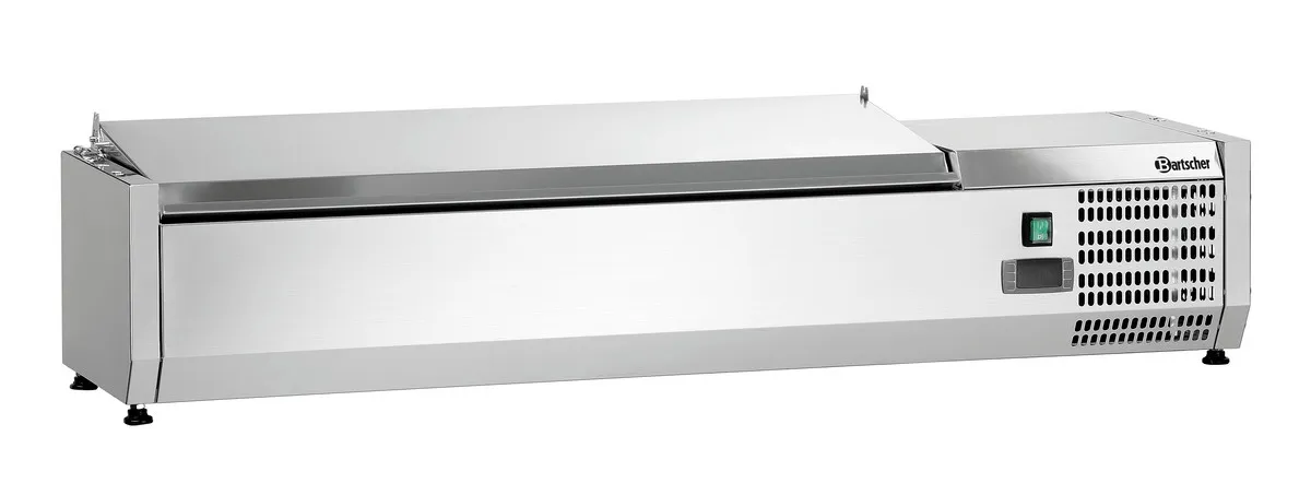 Saladette Réfrigérée à Poser Inox - 5 x GN 1/4