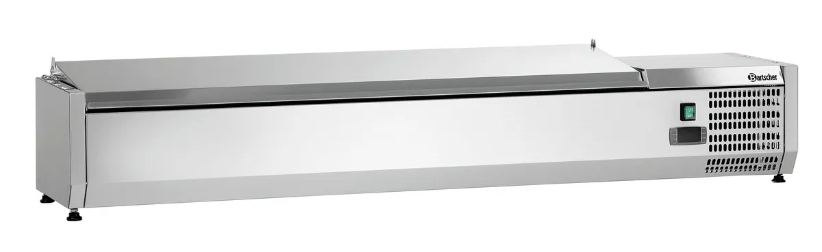 Saladette Réfrigérée à Poser Inox - 7 x GN 1/4
