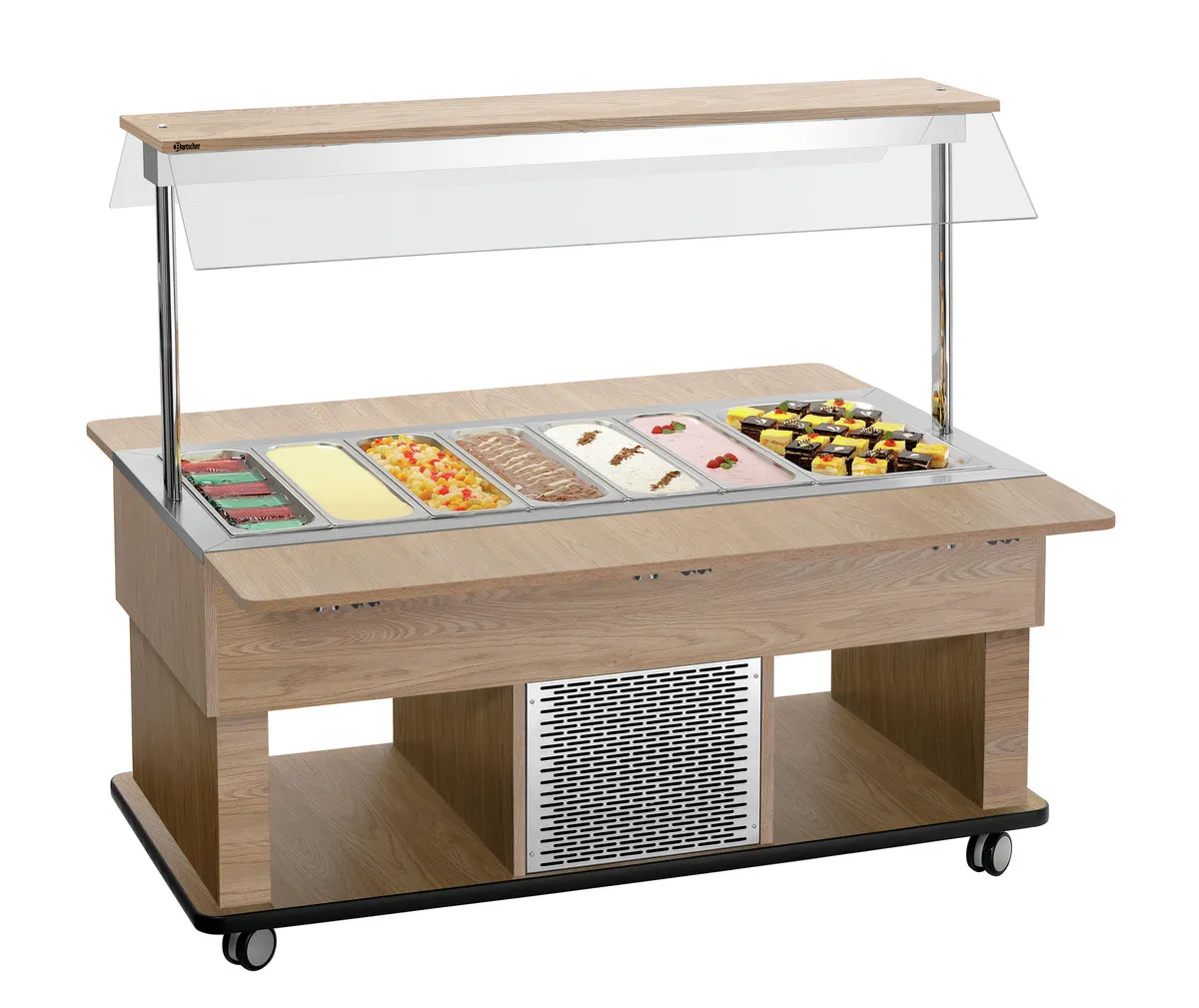 Chariot Buffet Chaud Enfant - 4 x GN 1/1