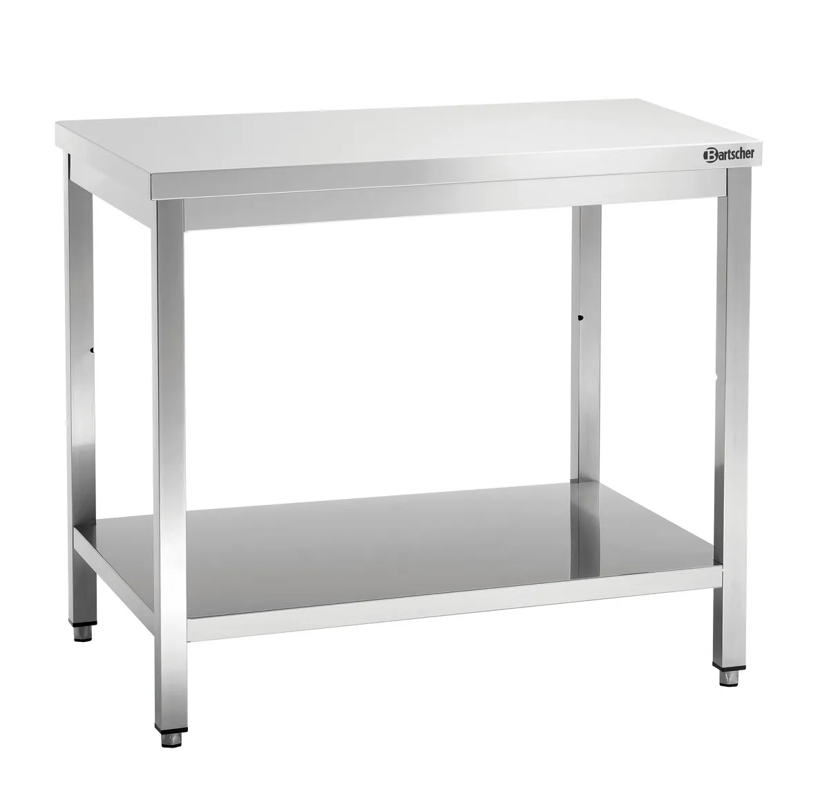 Table de Travail Inox avec Etagère Basse - P 700 mm - L 1200 mm
