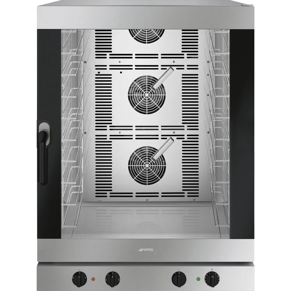 Four à Convection à Air Pulsé avec Humidification Alfa - Ferrage à Droite - 10 Niveaux 600 x 400