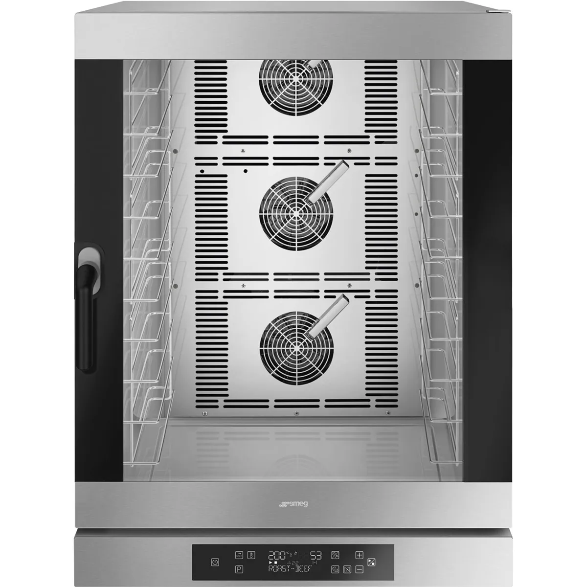 Four à Convection à Air Pulsé avec Humidification Alfa - Ferrage à Droite - 10 Niveaux 600 x 400