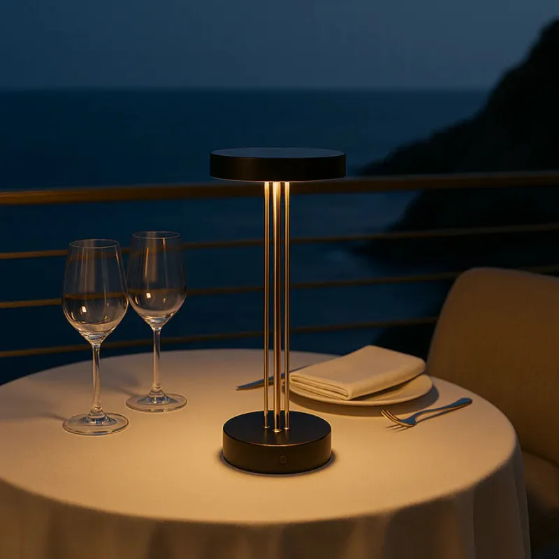 Lampe de Table Touch LED - Trizio Noir