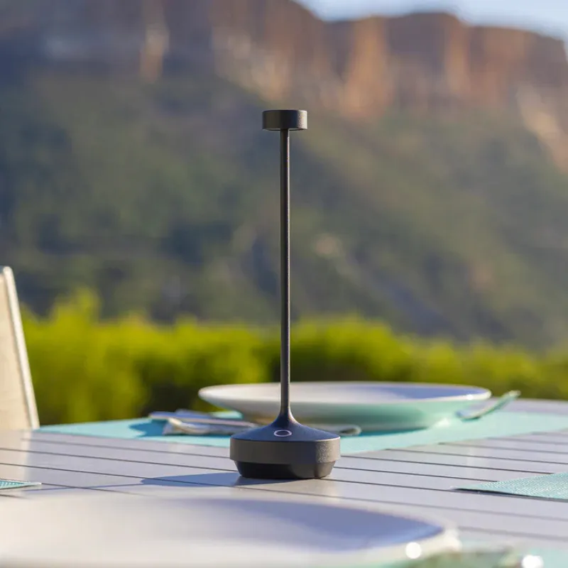 Lampe de Table Touch LED - Ruby Noir