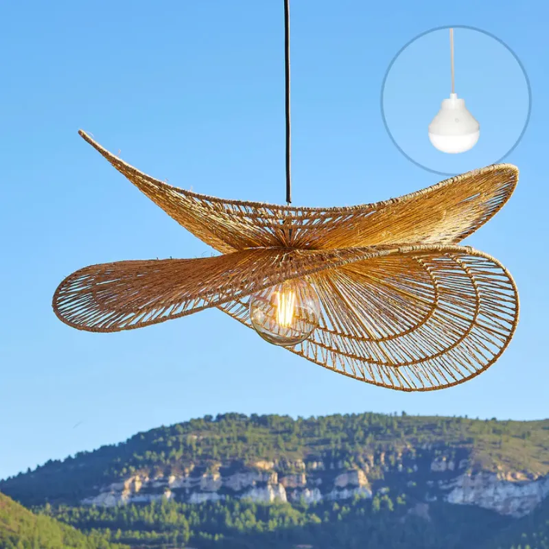 Suspension en Jute Naturel - Solara Nomad