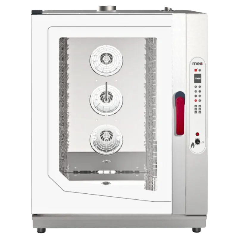 Four à Convection Digitale avec Lavage Automatique Intégré Gaz - 12 x GN 1/1