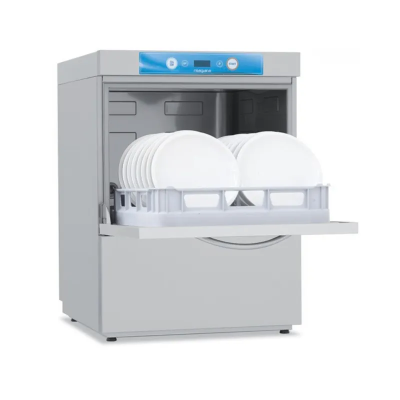 Lave-Vaisselle Professionnel avec Pompe de Vidange - 50 x 50 cm - 400 V