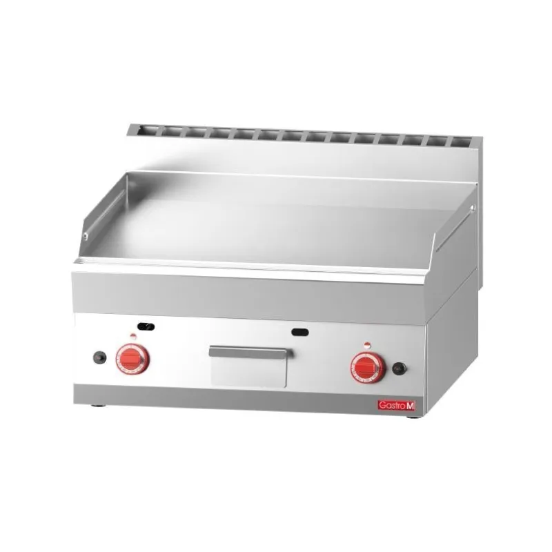 Plancha Gaz 650 Avec Plaque Lisse Chromée