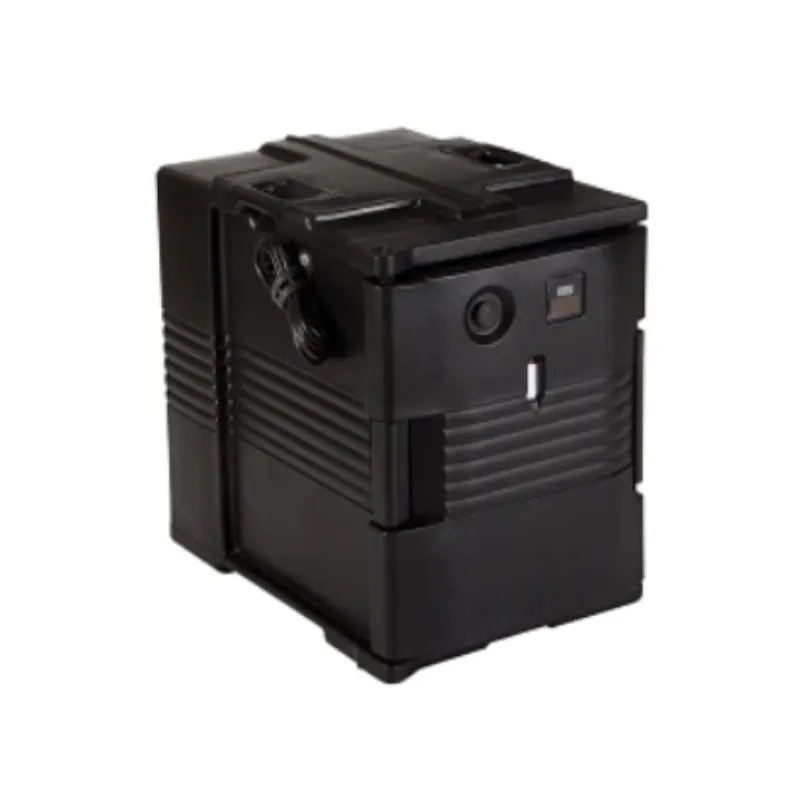 Conteneur Ultra Pan Carrier Chauffant GN 1/1 - Noir