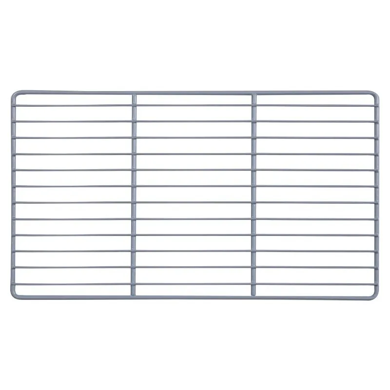 Grille pour Saladette 560 x 330 mm, Fil Plastifié Gris, Clayette de Rechange pour Comptoir Réfrigéré