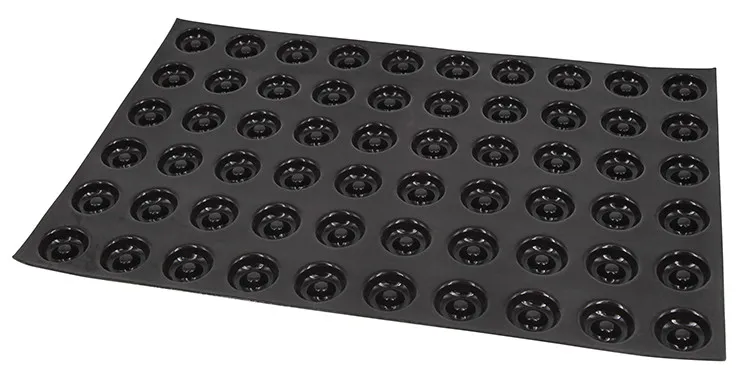 Moule à Savarins Ronds - 60 Empreintes - ⌀ 41 mm