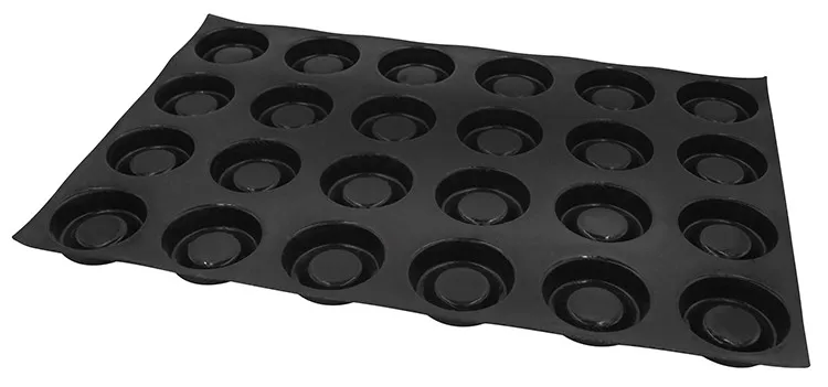 Moule à Tartelettes Fond de Pâte - 24 Empreintes - ⌀ 80 mm