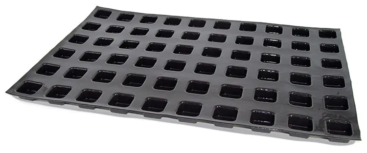 Moule à Mini-Carrés - 60 Empreintes - 37 x 37 mm