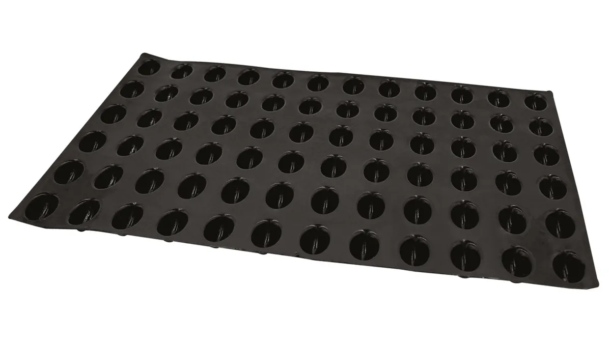 Moule à Quenelles Bombées - 72 Empreintes - 42 x 26 mm