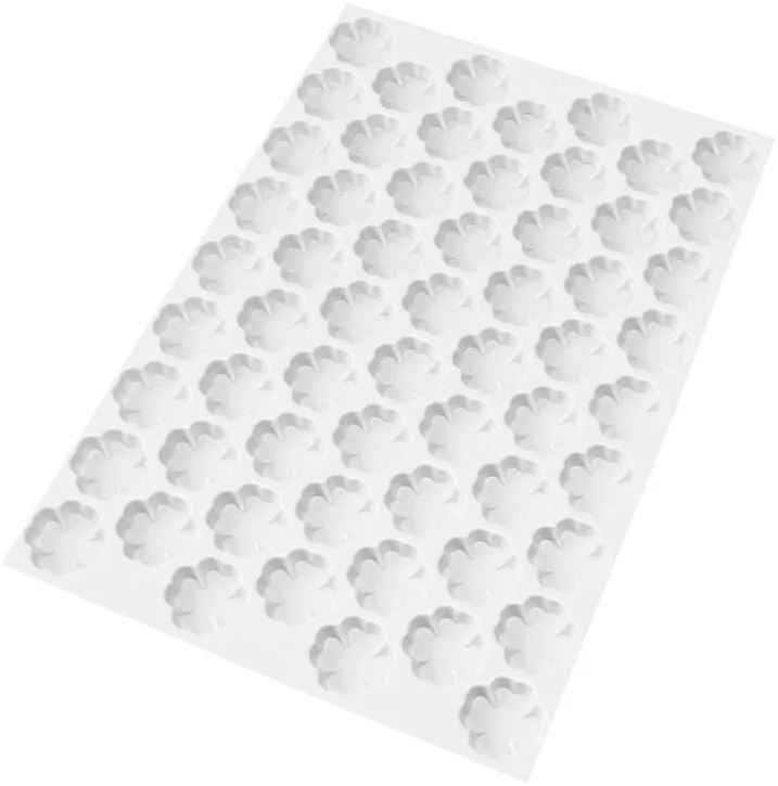 Plaque de Découpoirs Trèfles - 63 Empreintes - ⌀ 45 mm
