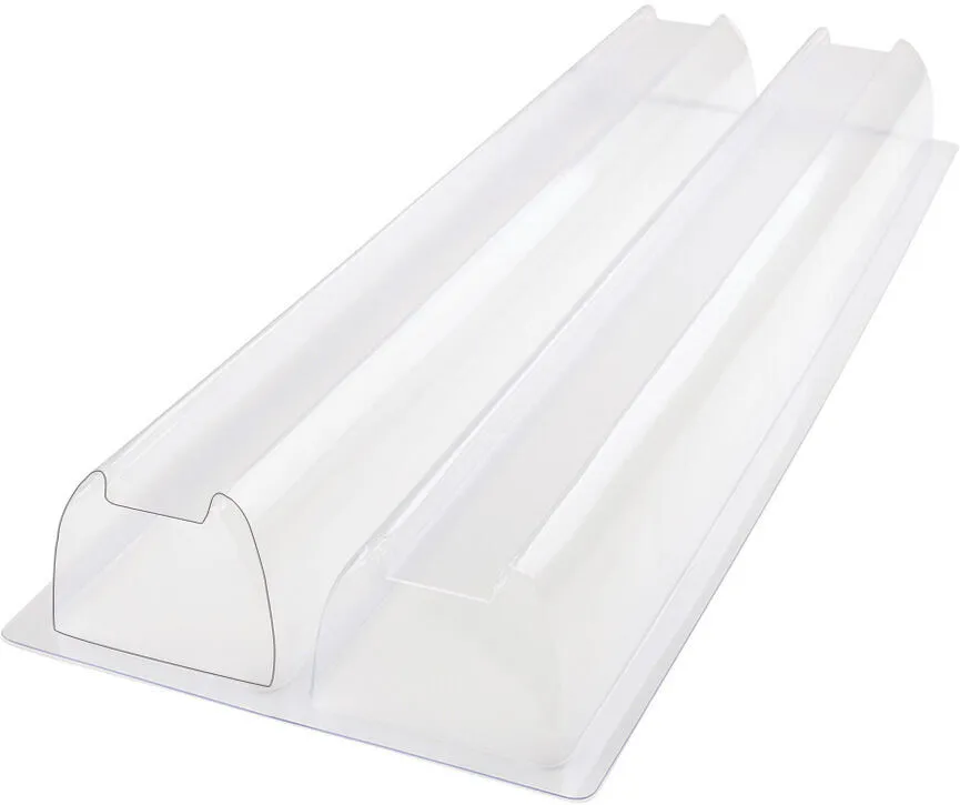 Gouttière à Bûche - 590 x 195 mm - Lot de 10